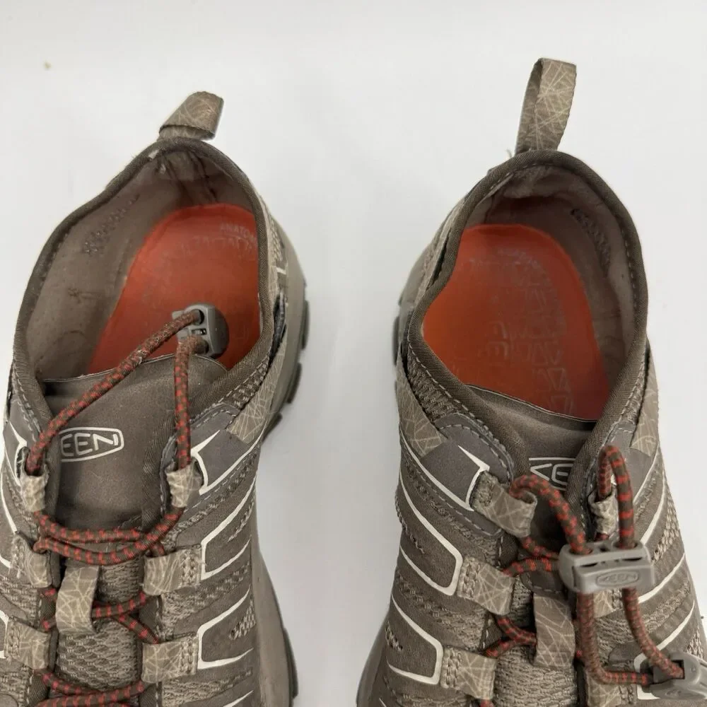 KEEN Shoes Mens 9 Brown McKenzie II Bungee Water Sandals Trail Hiking Sandals